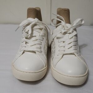 BOUTIQUE BY CORKYS SPIKED Women's 9‎ White Animal Print Sneakers